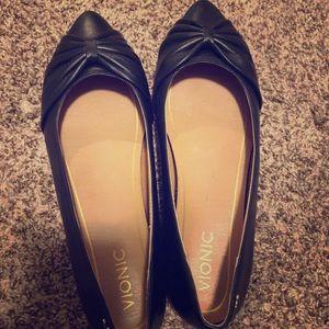 Never worn black business flats